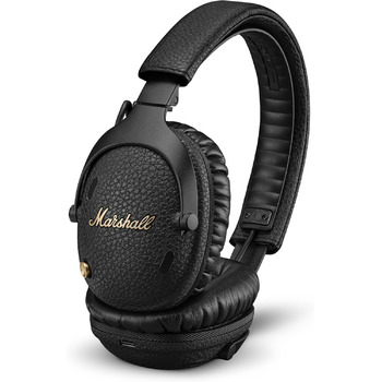 Активні Bluetooth-навушники з активним шумозаглушенням Marshall Monitor III ANC, 70 годин роботи в режимі відтворення - чорний