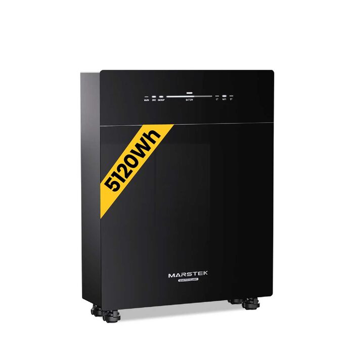 КВтгод Сонячний накопичувач змінного струму для балконної електростанції Marstek VENUS E 5,12 кВтгод, 5,12