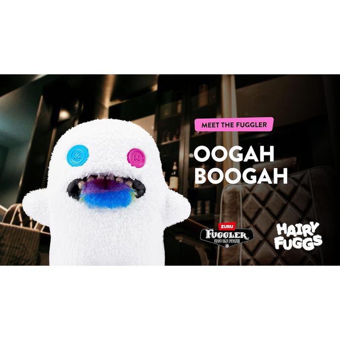 FUGGLER Hairy Fuggs, плюшевий набір 22 см, Oogah Boogah і Reeko