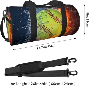 Дорожня сумка з малюнком стрекози, кругла, великої місткості, легка та міцна, чудовий подарунок для піших прогулянок, відпустки, ділових поїздок та іншого, колір мякої кулі, універсальний розмір