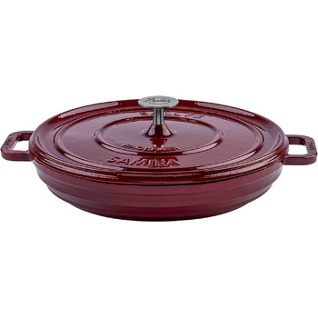 Чавунна каструля Sally's 'Samira deluxe - міцна та високоякісна перлина для ідеального приготування їжі - об'ємом 2,2 літра, для в