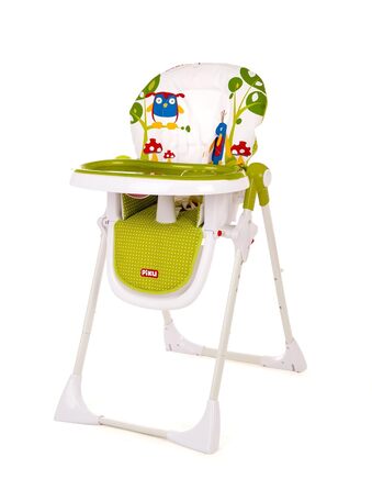Дитячий стільчик для годування з регульованою стільницею