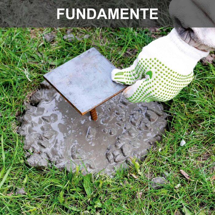 Ручний бурильник для землі 150 мм (бури для ям, стовпів, саду) Загальна довжина 104 см Максимальний діаметр буріння 150 мм Максимальна глибина буріння 1000 мм Міцна сталева конструкція, 700