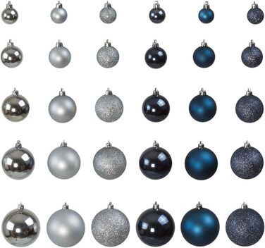 Набір із 120 різдвяних кульок bonsport