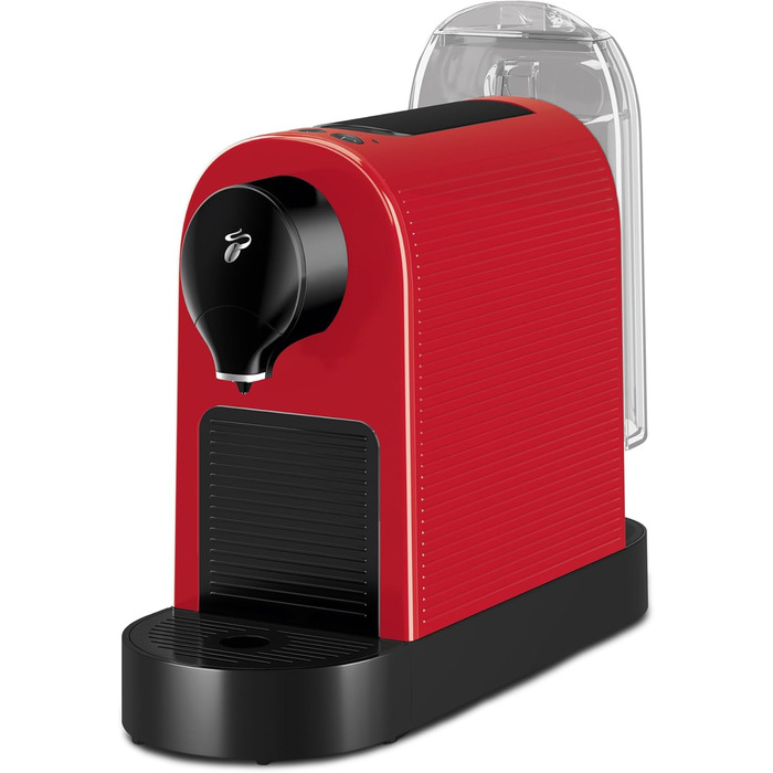 Капсульна кавоварка Tchibo Cafissimo 'Pure plus для капучино, еспресо та кави 0,8 л 1250 Вт 11,9 x 33,7 x 24 см червона