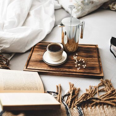 Кавоварка для френч-пресу KICHLY 34 унції - 1000 мл (4 кавові кружки / 8 кавових чашок) - Кавоварка з потрійним фільтром з нержавіючої сталі та ізольованими стінками - Silver Silver 1 літр