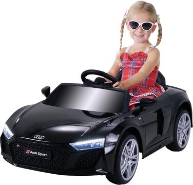 Дитячий електромобіль Audi R8 Spyder пульт дистанційного керування 2,4 ГГц - 1 x 12 Вольт 4,5 Ач акумулятор - 2 x 30 Вт двигун - Е