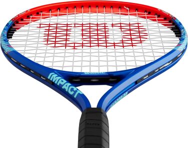 Тенісна ракетка Wilson Impact 4-3/8" (3) — синьо-червона, для дорослих та юніорів