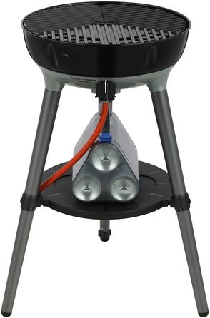 Мбар - Stahl - Kunststoff - газовий барбекю Grill2Braai Combo 50 мбар, 40 BBQ - 50