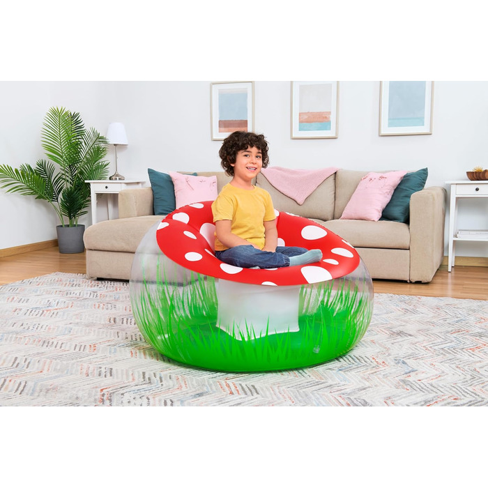 Надувний сидіння Bestway Mighty Mushroom 112 x 112 x 66 см