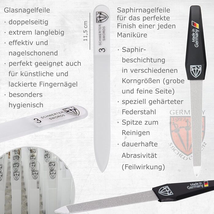 Манікюрний набір Drei Schwerter Roma (8 шт.)