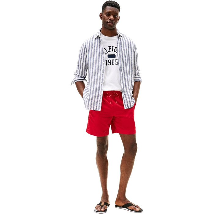 Чоловічі шльопанці Tommy Hilfiger Essential TH Beach Sandals Coat Shoes 43 EU Black