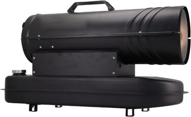 Дизельний обігрівач Tronitechnik, дизельний генератор гарячого повітря потужністю 20 кВт, будівельний обігрівач з баком на 19 л, цифровий дисплей температури, захист від перегріву