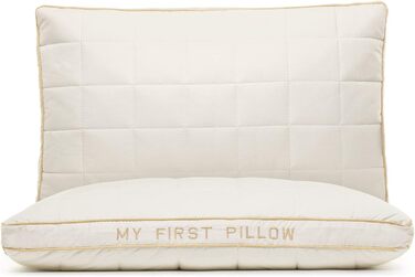 Подушка VITAPUR для дітей раннього віку, 40 x 60 см, 100 натуральна бавовна, м'яка, регульована по висоті, можна прати, гіпоалерге