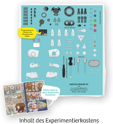 Набір для експериментів KOSMOS 3-in-1 robot toy робот Chipz