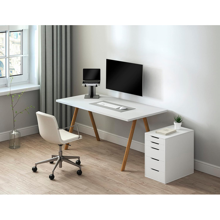 Підставка для ноутбука Newstar NSLS200, 10-16, до 5 кг, сріблясто-чорна, 9287917000