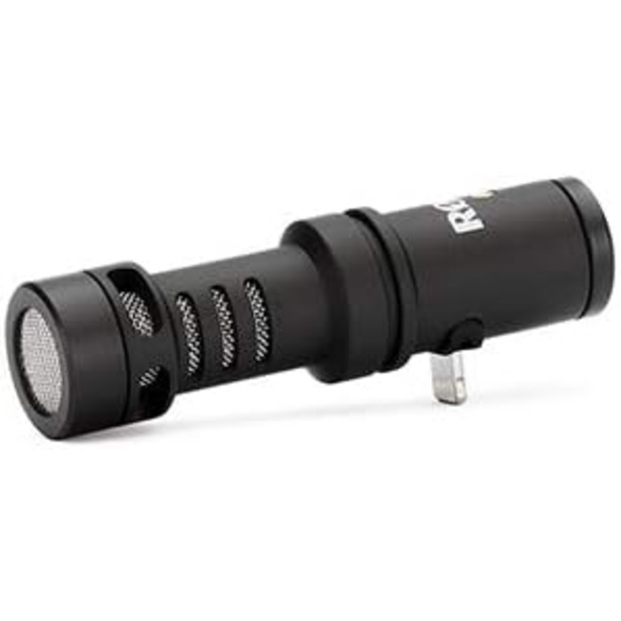 �DE Vlogger Kit iOS комплект для iPhone, що включає конденсаторний спрямований мікрофон, штатив, мікросвітлодіод та інші аксесуари