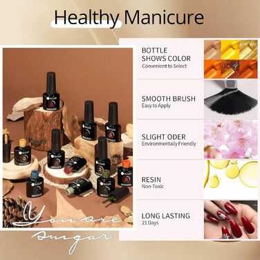 Стартовий набір UR SUGAR з лампою (12 кольорів)