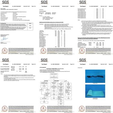 Гімнастичний килимок/килимок для йоги diMio Comfort розміром 185x60x1 см, 185x60x1,5 см, 185x90x1,5 см, 200x100x2 см з ремінцем для перенесення, без фталатів протестовано SGS, колір Urban Grey 185 x 60 x 1,5 см