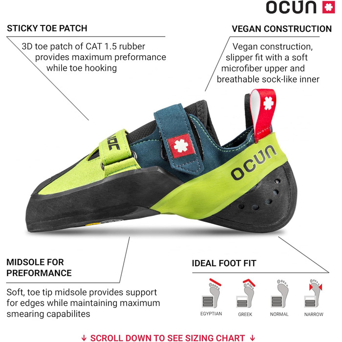 Чоловічі балетки Ocun X 41.5 EU, петрольно-сірі