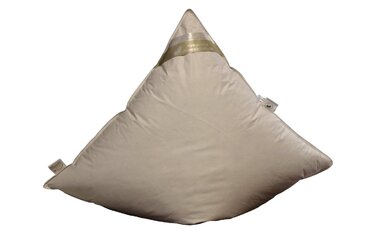 Пухова подушка Betten Hofmann, 80x80 см, 100 пух, плоска подушка, суперм&39яка, 450 г пуху, натуральний продукт