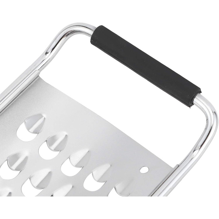 Ручна терка DNCG, ручна терка для сиру, ручний подрібнювач овочів, кухонний гаджет із силіконовою ручкою /192 (розмір великий грубий отвір)