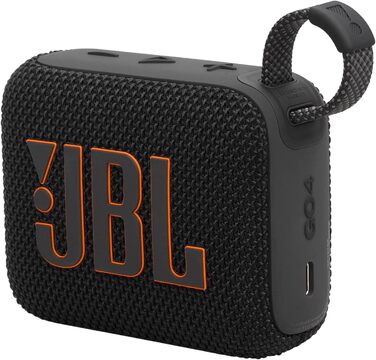 Чорного кольору - Портативна Bluetooth-колонка з JBL Pro Sound, глибокими басами та функцією збільшення часу відтворення - Водонеп