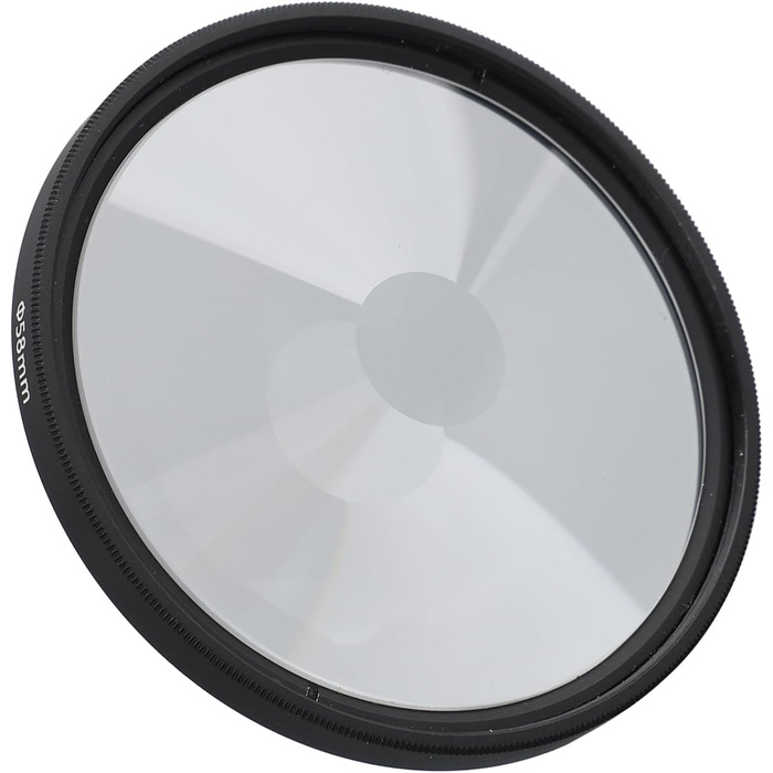 Міліметровий вихровий призматичний фільтр, вихровий призматичний фільтр обєктива камери, призматичний фільтр зі спеціальними ефектами, водонепроникний, масляний, оптичне скло, двостороннє багатошарове покриття, 58-