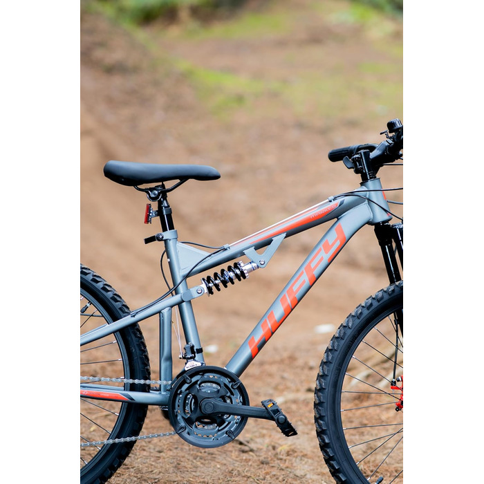 Гірський велосипед Huffy Marker 24&39 - Grau 21-Gang Shimano