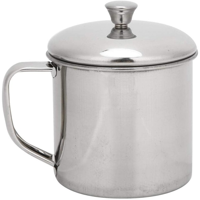 Набір столових приборів для кемпінгу, набір посуду з нержавіючої сталі, мірний набір, включає тарілку, чашку, виделку, ложку, ніж, набір столових приборів 8 в 1 з сітчастою сумкою, набір посуду для кемпінгу, походів та пікніків на свіжому повітрі