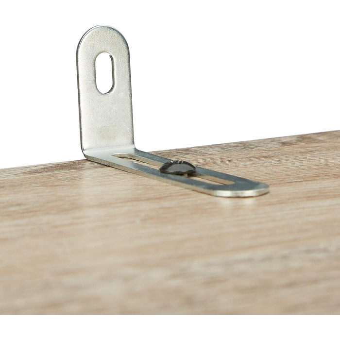 Окремостояча полиця Relaxdays Industrial Design з 3 відділеннями, коричневий/чорний Горизонтальна книжкова полиця, ВШ 80 x 95 x 35 см, ПБ/метал