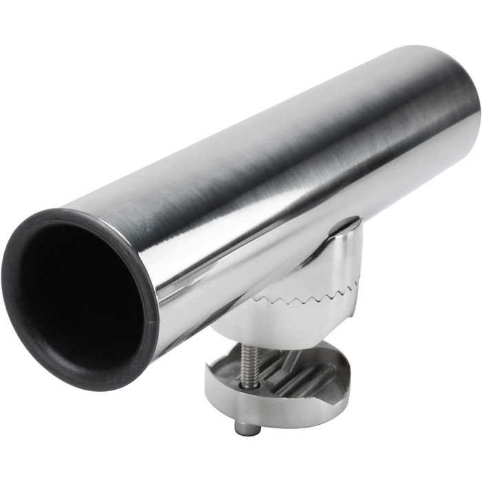 Тримачі для вудок FreeTec 2 з нержавіючої сталі, що обертаються, для рейок від 25 мм до 32 мм