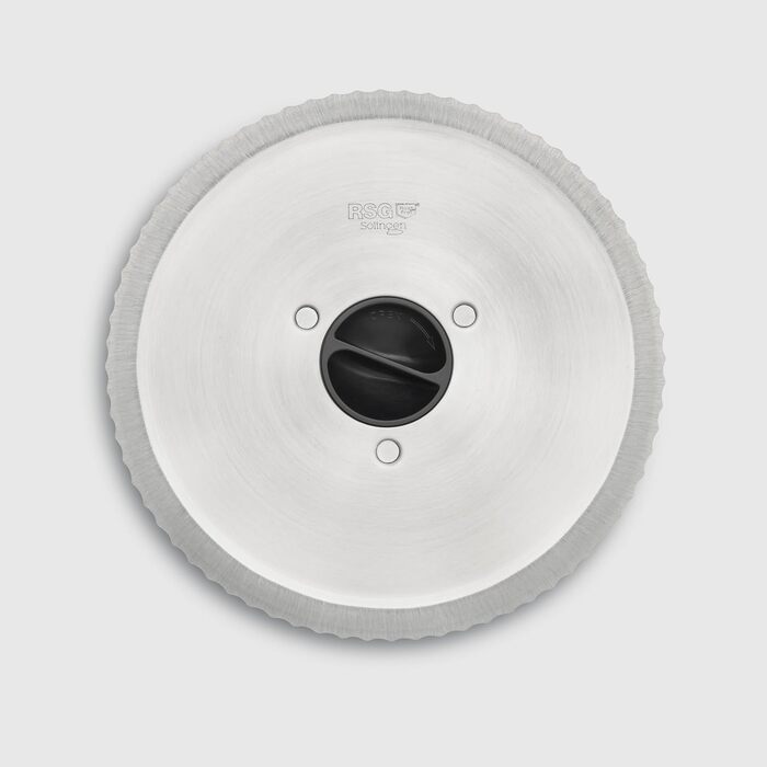 Нарізка для хліба, м'ясної нарізки або сиру, хліборізка з плавним регулюванням товщини різання, слайсер із захистом для пальців, біло-чорний, AS 3912