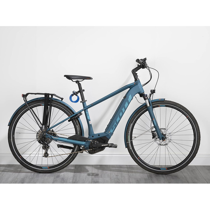 Велосипедний замок Burg-Wchter зі ключем, спіральний замок з тримачем, захист від крадіжки, трос-замок, сталевий трос, 100 см завдовжки, Ø 8 мм, асортимент кольорів (колір обирається випадково)