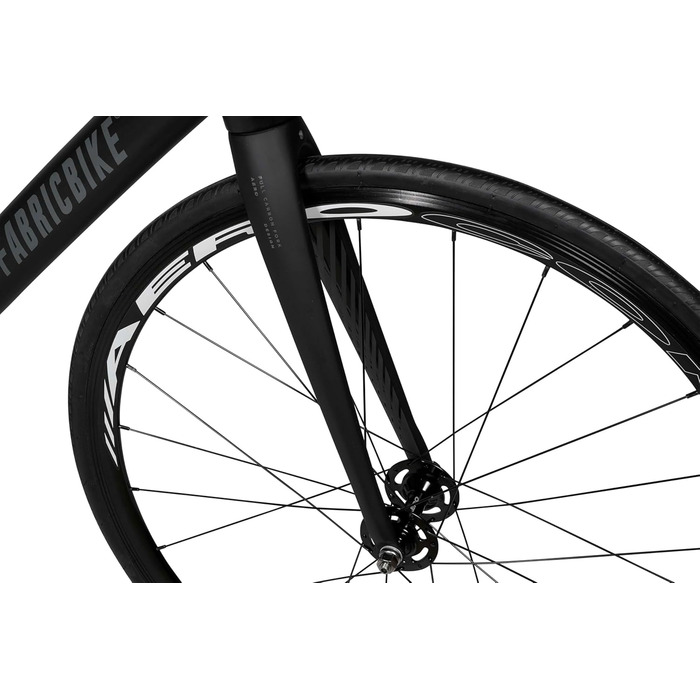 Велосипед з фіксованою передачею, з однією швидкістю Fixie, жорстка втулка, алюмінієва рама та карбонова вилка, колеса 28 дюймів, 5 кольорів, 3 розміри, 7,95 кг (розмір M), матово-чорний та графітовий, довжина 58 см