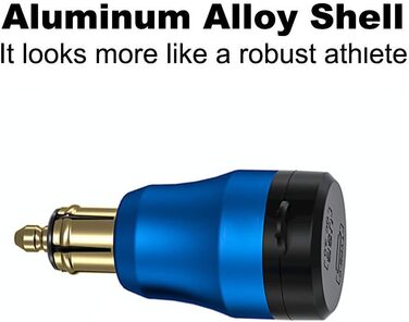 Алюмінієвий 30-ватний зарядний пристрій з DIN-роз'ємом живлення для типу C та швидкої зарядки USB 3.0 Мотоцикл DIN адаптер водонеп