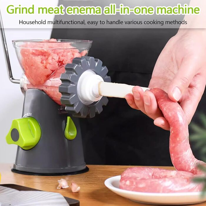 Набір ручних м'ясорубок, шеф-кухарська м'ясорубка з насадкою для печива, роторна м'ясорубка для м'яса, також ідеально підходить дл