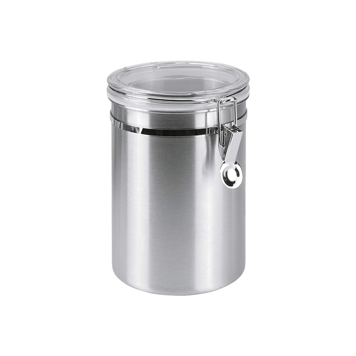 Контейнер для зберігання Metaltex 185312010 2.0 л INOX з акриловою кришкою, Кількість , 2 л