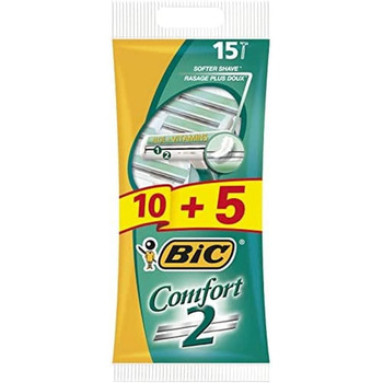 Одноразові чоловічі бритви BIC Comfort 2 - 105 шт.