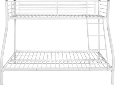 Цей товар - Двоярусне дитяче ліжко, метал, білий, 140 x 200/90 x 200 см, красиве
