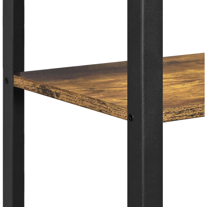 Вінтажний телефонний столик Yaheetech, приставний столик з 3 полицями, маленька тумбочка, столик для дивана, 40 x 30 x 74,5 см, металевий каркас, ідеально підходить для вітальні, спальні, офісу