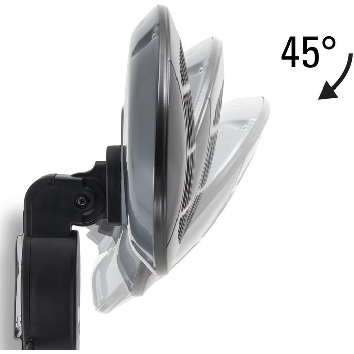 Інфрачервоний обігрівач для тераси TROTEC IR 2000 S Теплова потужність 650 Вт / 1300 Вт / 2000 Вт Окремостоячий, настінний, енергоефективний, IP34