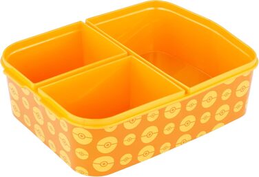 Ланчбокс Pokemon трьохсекційний