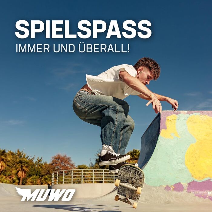 Скейтборд MUWO Street Skateboard 31 x 8 Inch – Boundless Borders