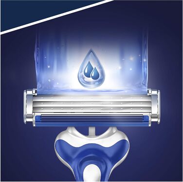 Чоловіча одноразова бритва Gillette Sensor3 Comfort, бритва з стрічкою Lubrastrip, 3 2 бритви