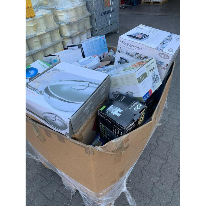 Брендові товари змішані товари з поштових замовлень Повернення товару вартість 400 Повернення Піддон (технологічний, кухонний, побутовий електричний, електричний) B2B, блошиний ринок, пакет з сюрпризом для любителів min. 10 шт. пластикові