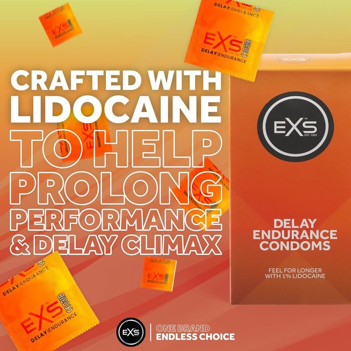 Презервативи із затримкою З натуральним латексом та силіконовим мастилом Веганські 144 шт. и (1 упаковка)