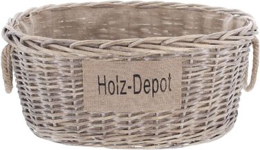 Кошик для зберігання 'Holz-Depot'. Декоративний кошик, прибирання, наповнення, дарування