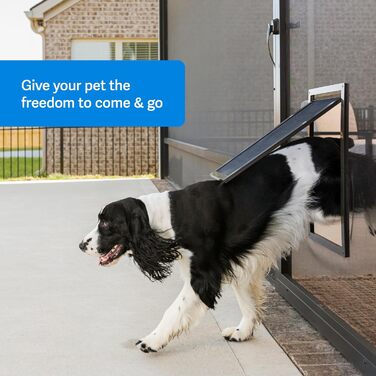 Дверцята PetSafe для котячих сітчастих дверей Розмір S для маленьких собак та котів вагою до 13,6 кг Використання у сітчастих дверях шторах та ґанках