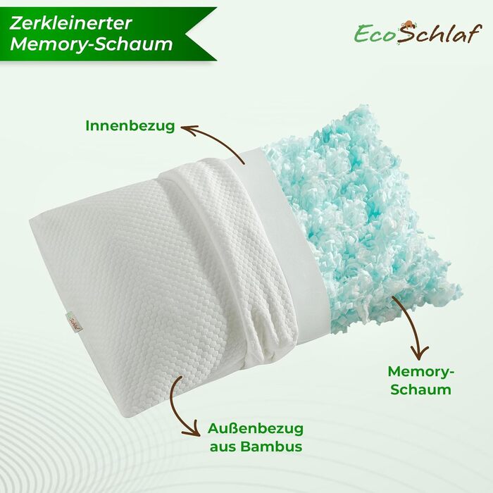 Подушка Airflow Ортопедична подушка Подушка для сну на боці Подушка для шиї з піни з ефектом пам&39яті Ергономічна подушка для підтримки шиї Зняття болю в шиї Подушка для сну на боці Подушка для сну